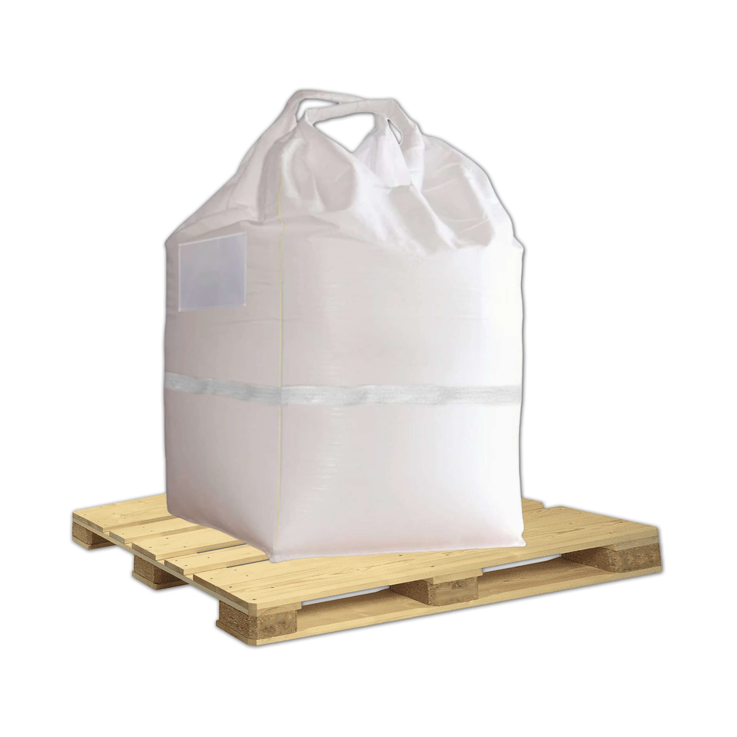 Maxisaco 1200 kg Tubular de 2 Asas Jumbo 90X90X105 cm Pack de 10 Unidades