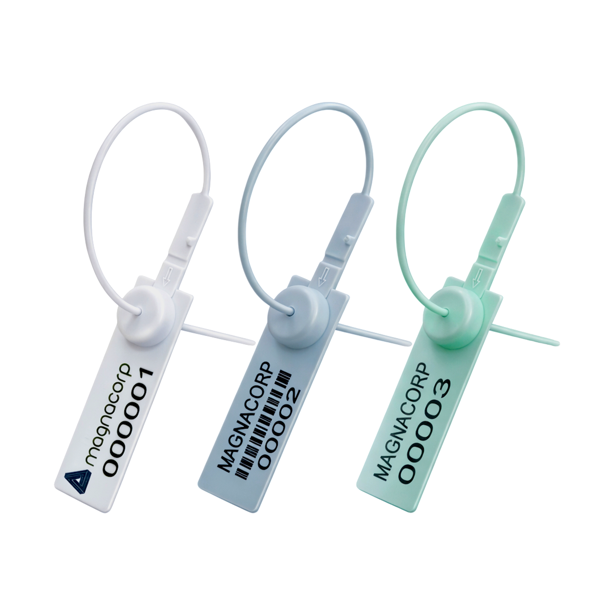 Sellos de Seguridad con Inserto Metálico Cola Cilíndrica