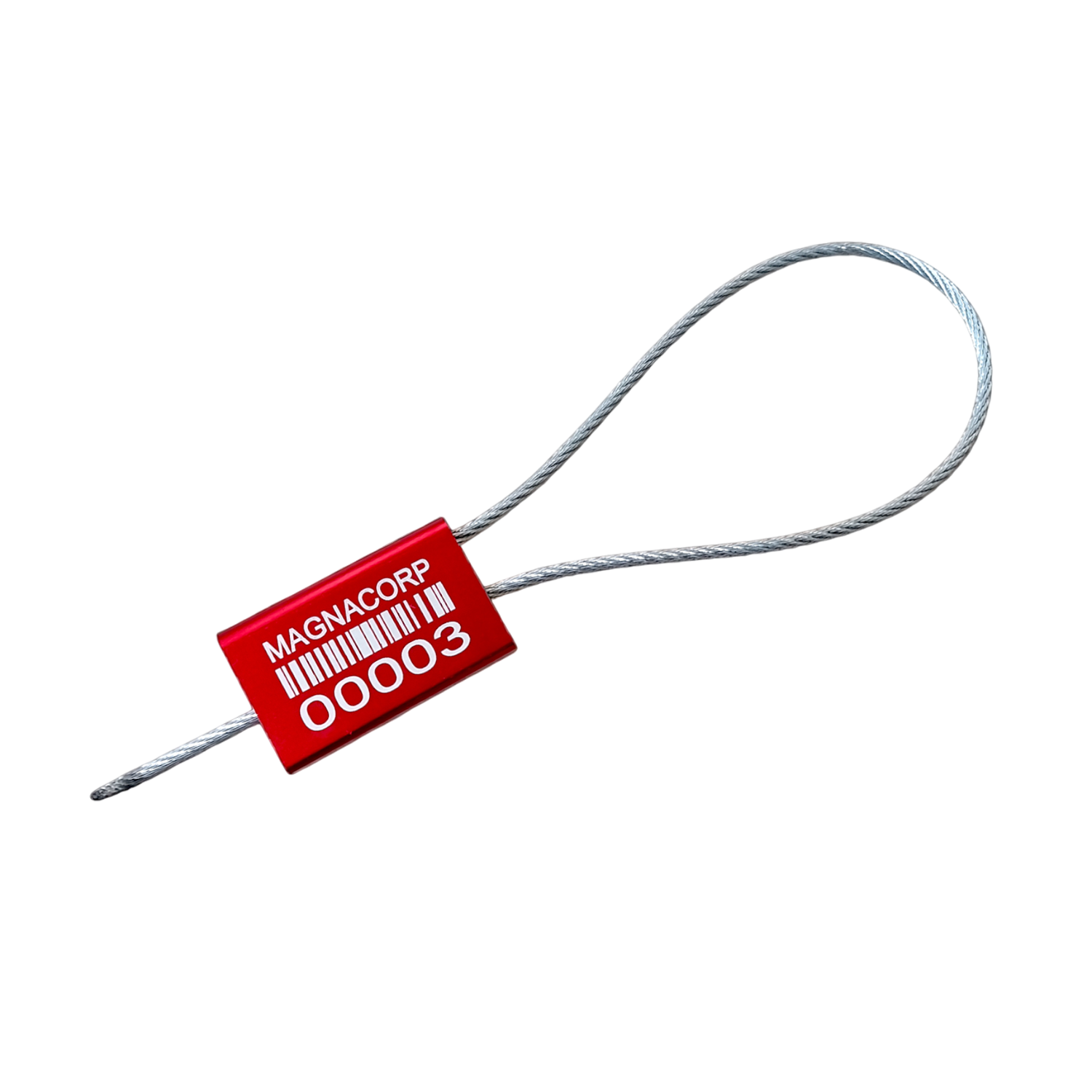 Sello de Cable Ajustable Doble Bloqueo 30 cm x 2.5 mm / Caja de 500 Unidades