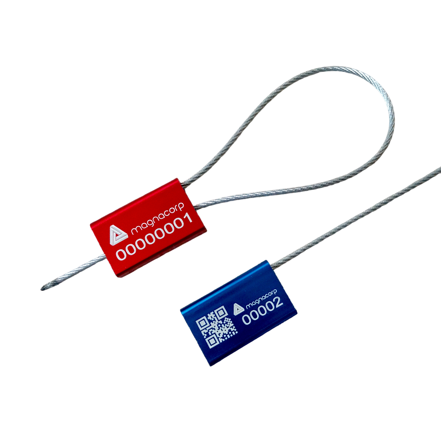 Sello de Cable Ajustable Doble Bloqueo 30 cm x 2.5 mm / Caja de 500 Unidades