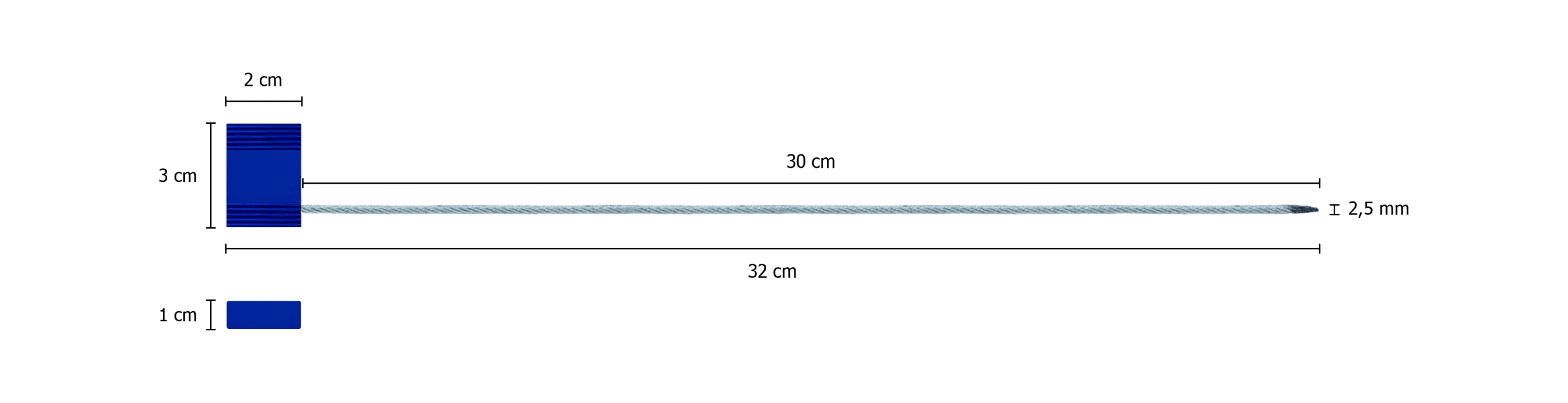 Sello para camiones, transporte y contenedores