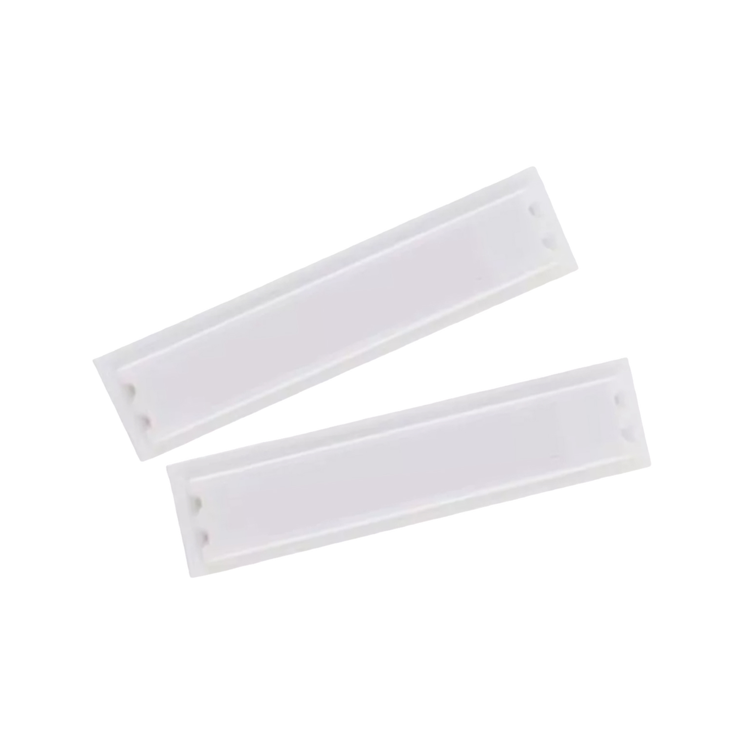 Alarma Etiqueta Autoadhesiva Blanca AM/58 kHz | Caja de 5.000 Unidades