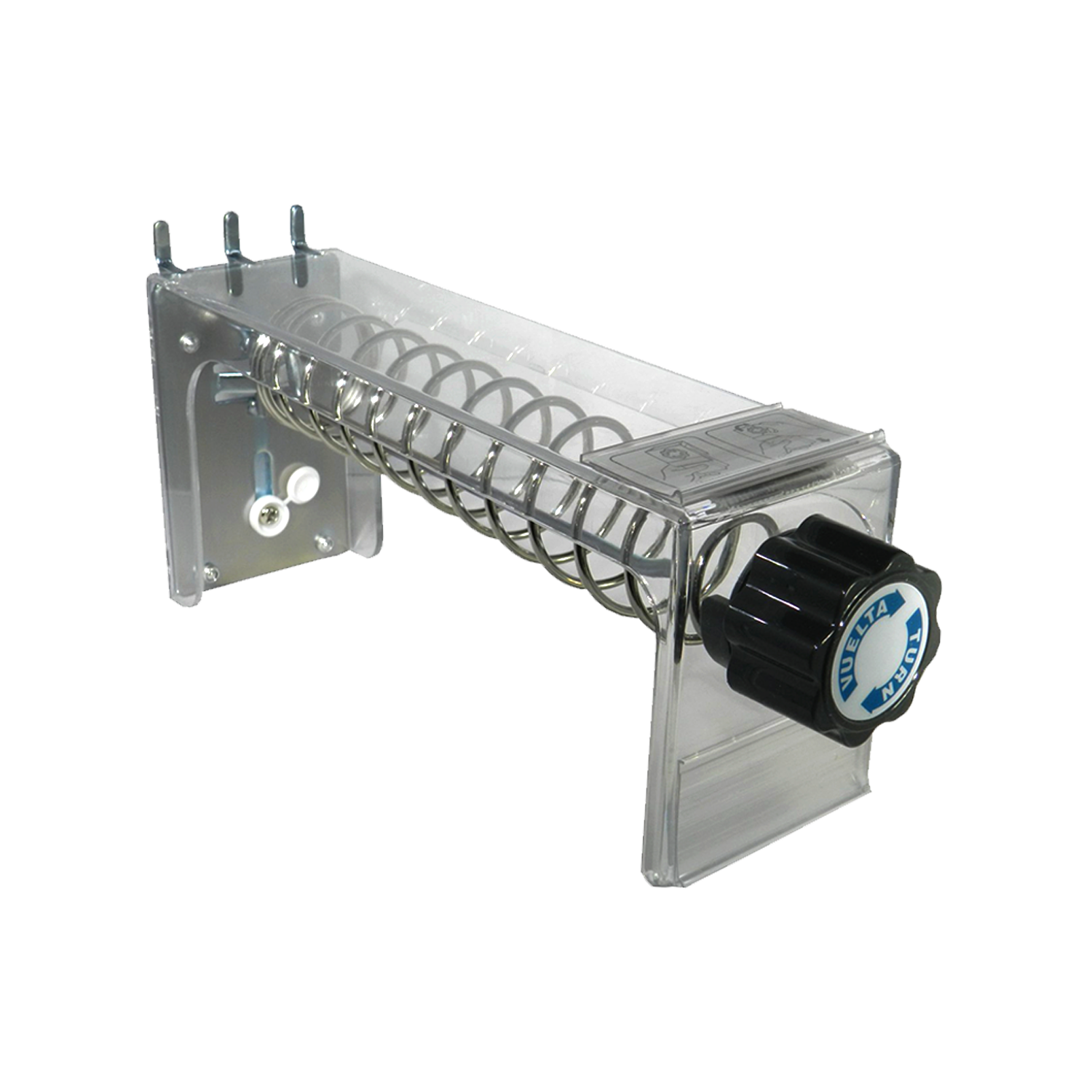 Ganchera de Seguridad Modelo Espiral 229 mm - 9 Pulg. | Caja de 12 Unidades